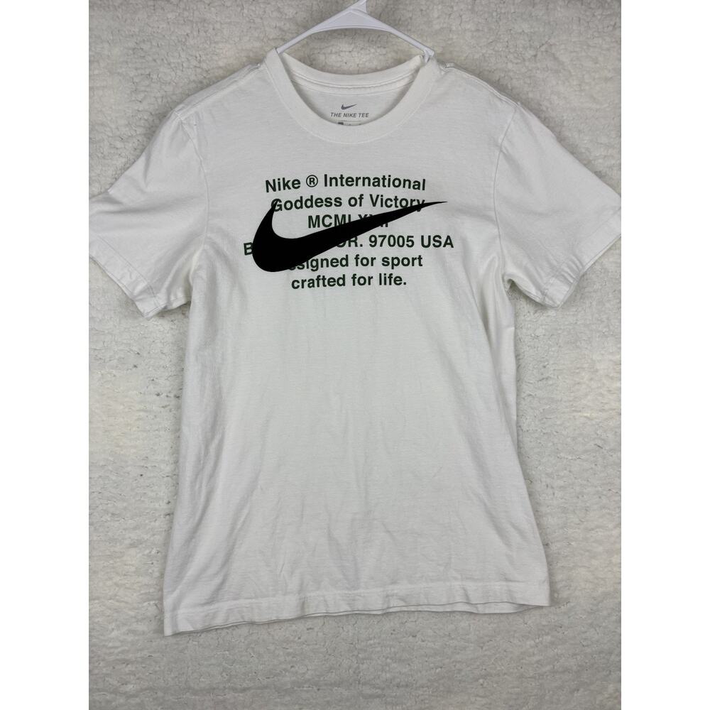 Nike International Goddess of Victory Tee | Women’s Small White Logo